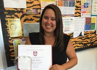 SPHS Teacher Rama Kadri Honored | SPUSD Snapshot
