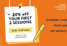 Start the School Year Strong | Hodis Learning & Music Tutoring Has You Covered Save 20% off your first 2 sessions with Hodis Learning & Music