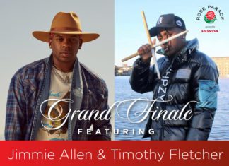 Rose Parade 2022 | Grand Finale Featuring Jimmie Allen and Timothy Fletcher