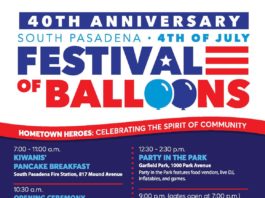 4th of July Parade and fireworks south Pasadena independence day festival of balloons 2024