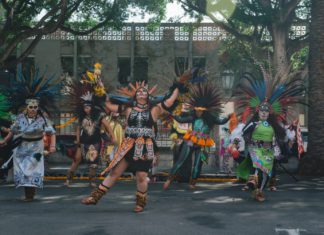 Dia De Los Muertos Festival Bursts With Life in Playhouse Village