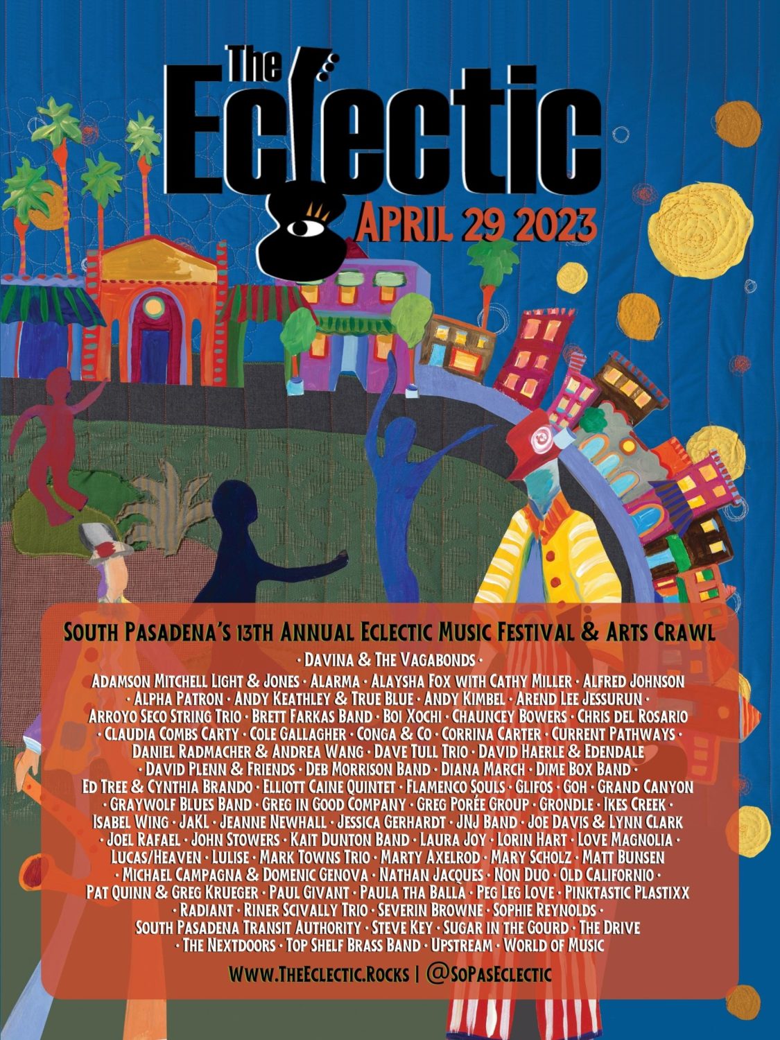 Eclectic Poster 2023 - Larger Size (18 × 24 in)2 | The South Pasadenan | South Pasadena News