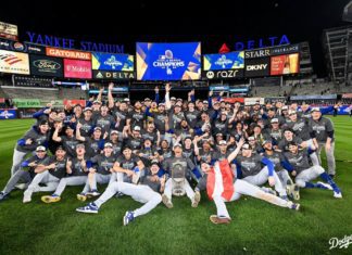 PHOTO CREDIT: © LA DODGERS | MLB WORLD SERIES PRESS RELEASE | LA Dodgers 2024 World Series Champions