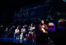 PHOTO: Jenny Graham | The South Pasadenan | The cast of On This Side of the World performs “One Way Ticket” at East West Players.