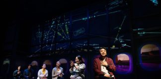 PHOTO: Jenny Graham | The South Pasadenan | The cast of On This Side of the World performs “One Way Ticket” at East West Players.