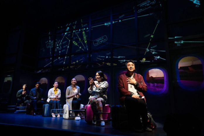 PHOTO: Jenny Graham | The South Pasadenan | The cast of On This Side of the World performs “One Way Ticket” at East West Players.