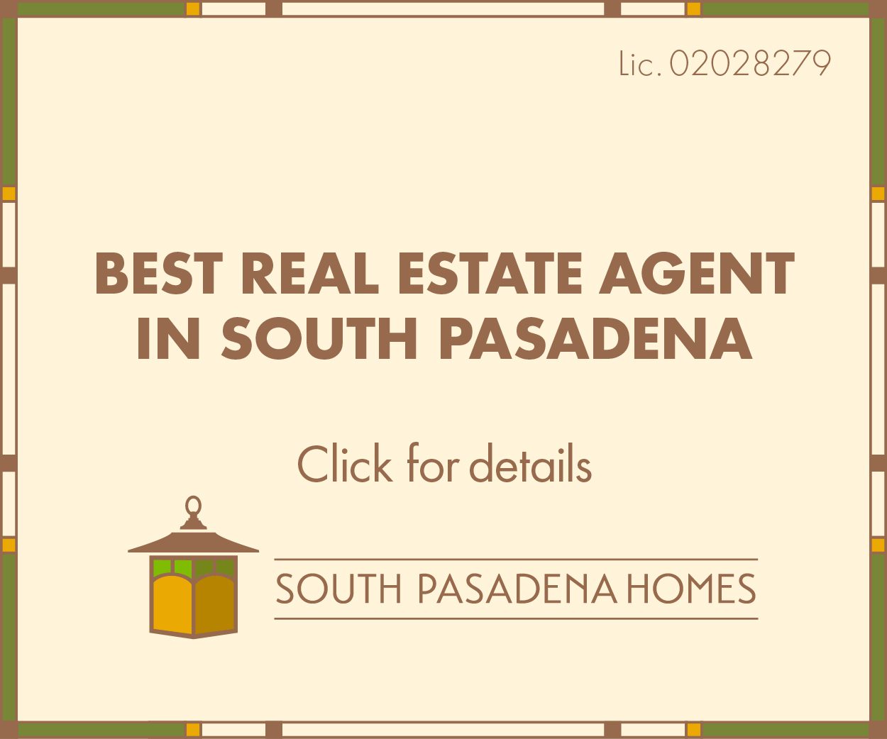 South Pasadena Homes Real Estate Derek Vaughan
