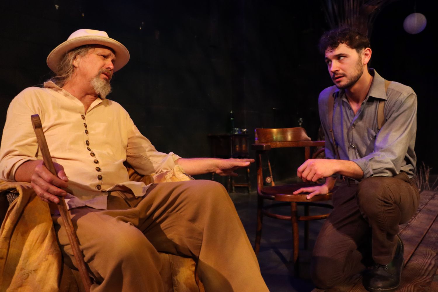 | The South Pasadenan | South Pasadena News PHOTO: South Pasadena Theatre Workshop | The South Pasadenan | Clay Wilcox and Sam Cass in The Seagull on stage at South Pasadena Theatre Workshop.