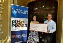 Hodis Learning Donates to PEF in Pasadena