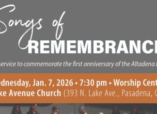 PHOOT: http://www.lakeave.org/ | The South Pasadenan | Philip Yancey to Speak at Pasadena Memorial Marking Eaton and Palisades Fire Anniversary