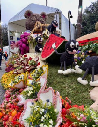 Photos by South Pasadena Tournament of Roses and Andy Ketsdever | The South Pasadenan | Proudly, the City of South Pasadena was honored with the Past President Award &ndash; most outstanding innovation in the use of floral and non-floral materials - at the start of the 137th Rose Parade for its 2026 entry &ldquo;The Great Picnic Heist.&rdquo;