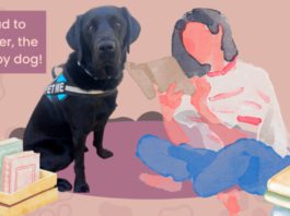 PHOTO: South Pasadena Library | The South Pasadenan | “Barks & Books” Returns to South Pasadena Library With Sawyer the Therapy Dog