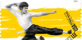 PHOTO: USPS | The South Pasadenan | Postal Service To Release Stunner of Stamp To Honor Bruce Lee