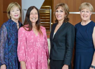 Pasadena Showcase House for the Arts Names 2026 Benefit Co-Chairs PHOTO: Pasadena Showcase House for the Arts | The South Pasadenan | (L - R) Dotty Ewing, President of Pasadena Showcase House of Design, Lynne Graves, Lydia Rubin and Cynthia Bengtson, Benefit Co-Chairs, 2026 Pasadena Showcase House of Design