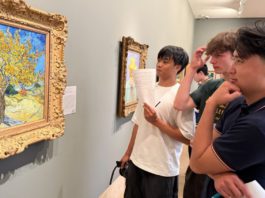PHOTO: Rouzanna Berberian | The South Pasadenan | SPHS students visited the Norton Simon Museum as part of a capstone experience about the French Fauvist movement.