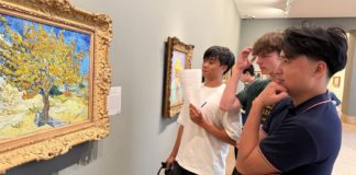 PHOTO: Rouzanna Berberian | The South Pasadenan | SPHS students visited the Norton Simon Museum as part of a capstone experience about the French Fauvist movement.