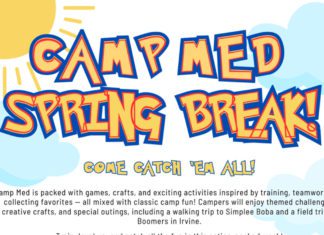 Registration Open | 2026 Spring Break Camp Med Set for March 30–April 3 PHOTO: City of South Pasadena | The South Pasadenan | 2026 Spring Break Camp Med Set for March 30–April 3