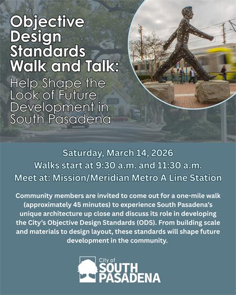 | The South Pasadenan | South Pasadena News PHOTO: City of South Pasadena | The South Pasadenan | Stitch Class | ODS Walk & Talk | Community Invited to Join Guided Outdoor Discussion