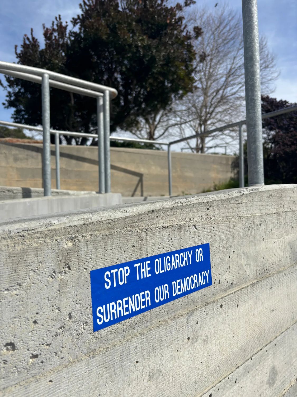 | The South Pasadenan | South Pasadena News Chris Bray | ’Tell Me How It Ends’ on Substack | Playground sticker, Point Reyes Station