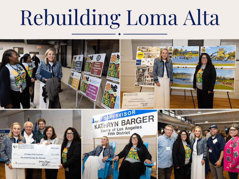 | The South Pasadenan | South Pasadena News Altadena Fire Recovery | Loma Alta Park will be rebuilt, revitalized, and greatly enhanced. Reopening in May 2025