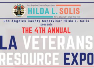 LA Veterans Resource Expo Returns for Its 4th Year, Offering Job, Health, and Education Resources PHOTO: LA County Supervisor | The South Pasadenan | Hilda L. Solis | 4th Annual LA Veterans Resource Expo