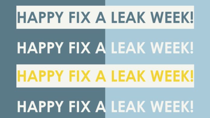 PHOTO: southpasadenaca.gov | The South Pasadenan | Happy Fix A Leak Week!