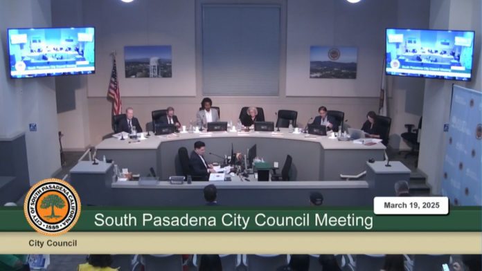 March 19, 2025 South Pasadena City Council Meeting | The South Pasadenan.
