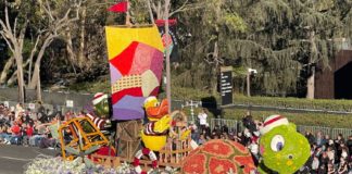 PHOTO: Andy Ketsdever | The South Pasadenan | Tournament of Roses Float Parade.