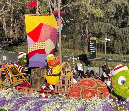 South Pasadena’s Float 2026 | City Float a Year-round Project: Update on Rose Parade PHOTO: Andy Ketsdever | The South Pasadenan | Tournament of Roses Float Parade.