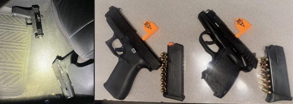 | The South Pasadenan | South Pasadena News PHOTO: SouthPasadenaCa.Gov | The South Pasadenan | Officers discovered two loaded, unregisteredfirearms on the driver’s side floorboard.