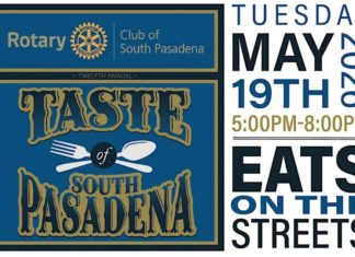 Taste of South Pasadena 2026 | Annual Restaurant Tour Returns Next Tuesday Rotary Club of South Pasadena | The South Pasadenan | The 12th Annual Taste of South Pasadena 2026