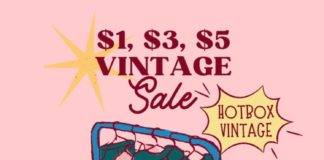 PHOTO: Hotbox Vintage | The South Pasadenan | Hotbox Vintage’s $1, $3, $5 Spring Sale is back!