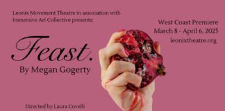 PHOTO: Leonix Movement Theatre | The South Pasadenan | FEAST., a vivid reimagining of the epic poem Beowulf, as a cautionary tale
