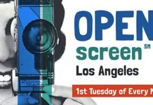 ‘Open Screen’ Returns to The Lyric Hyperion on May 6 PHOTO: Open Screen LA | The South Pasadenan | Open Screen Night Returns to The Lyric Hyperion