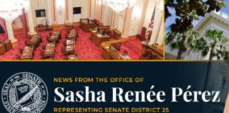News from Senator Sasha Renée Pérez | The South Pasadenan