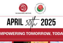 PHOTO: Pasadena Tournament of Roses | The South Pasadenan | The Rose Bowl Institute and Pasadena Tournament of Roses host the "Empowering Tomorrow, Today" Youth Leadership Summit on April 30