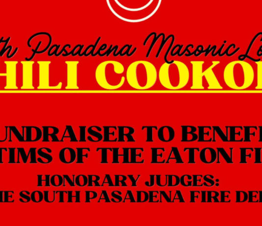 PHOTO: South Pasadena Masonic Lodge | The South Pasadenan | Free Fundraiser for Eaton Fire Victims This Saturday