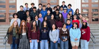 PHOTO: SPUSD | The South Pasadenan | SPHS students celebrate earning Scholastic Awards in art, writing, and photography.
