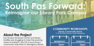 PHOTO: www.southpasadenaca.gov | The South Pasadenan | South Pas Forward: Reimagine our Library Park Campus
