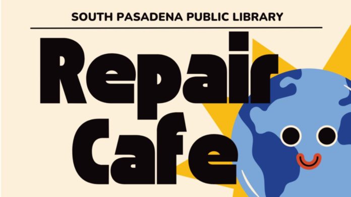 PHOTO: South Pasadena Public Library | The South Pasadenan | Repair Cafe