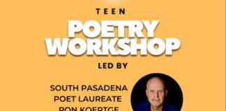 PHOTO: southpasadenaca.gov | The South Pasadenan | Teen Poetry Workshop