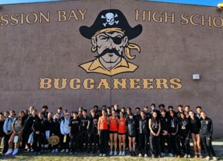 SPHS Track & Field – 2025 Season Highlights PHOTO: Nicholas Yeh | The South Pasadenan | Team Photo at Mission Bay High School