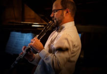 Restoration Concerts | Clarinet & String Quintets at the Library PHOTO: Restoration Concert | The South Pasadenan | Joshua Ranz playing the clarinet