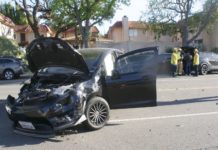 Bad Car Accident on Monterey Rd Saturday | Airbags Prevent Serious Injuries A two-car collision late Saturday afternoon, April 5, 2025, left both vehicles badly mangled but, remarkably, resulted in no serious injuries. The accident occurred on busy Monterey Road and Fairview Avenue.