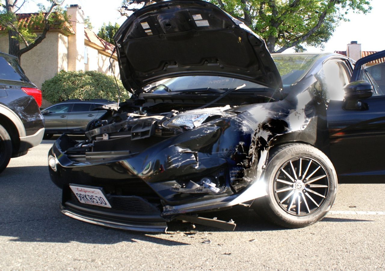 A two-car collision late Saturday afternoon, April 5, 2025, left both vehicles badly mangled but, remarkably, resulted in no serious injuries. The accident occurred on busy Monterey Road and Fairview Avenue.
