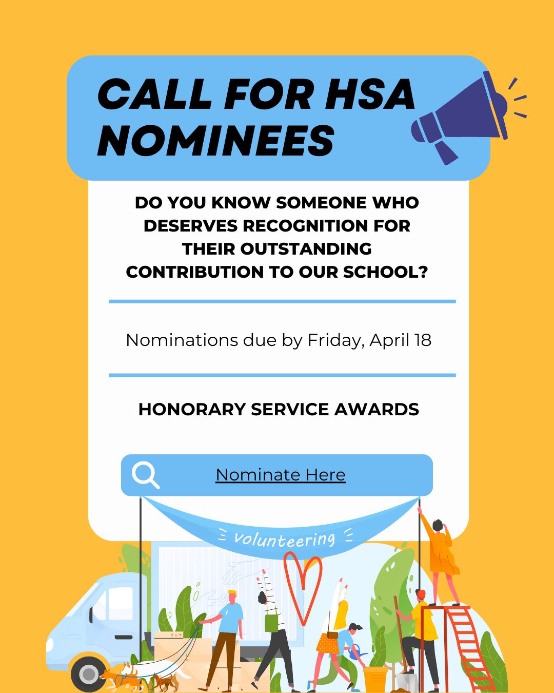Honorary Service Awards Nominees