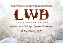 'Little Women Ballet' Spring Immersive Site-Specific Experience returns to Heritage Square Museum