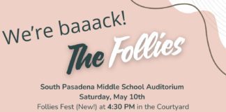 PHOTO: SPMS PTA | The South Pasadenan | The Follies is back for this year on May!