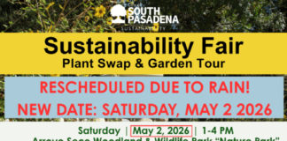 Sustainability Fair | Plant Swap & Garden Tour at Nature Park PHOTO: City of South Pasadena | The South Pasadenan | Sustainability Fair Rescheduled Due to Expected Rain