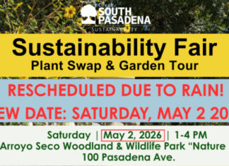 Sustainability Fair | Plant Swap & Garden Tour at Nature Park PHOTO: City of South Pasadena | The South Pasadenan | Sustainability Fair Rescheduled Due to Expected Rain